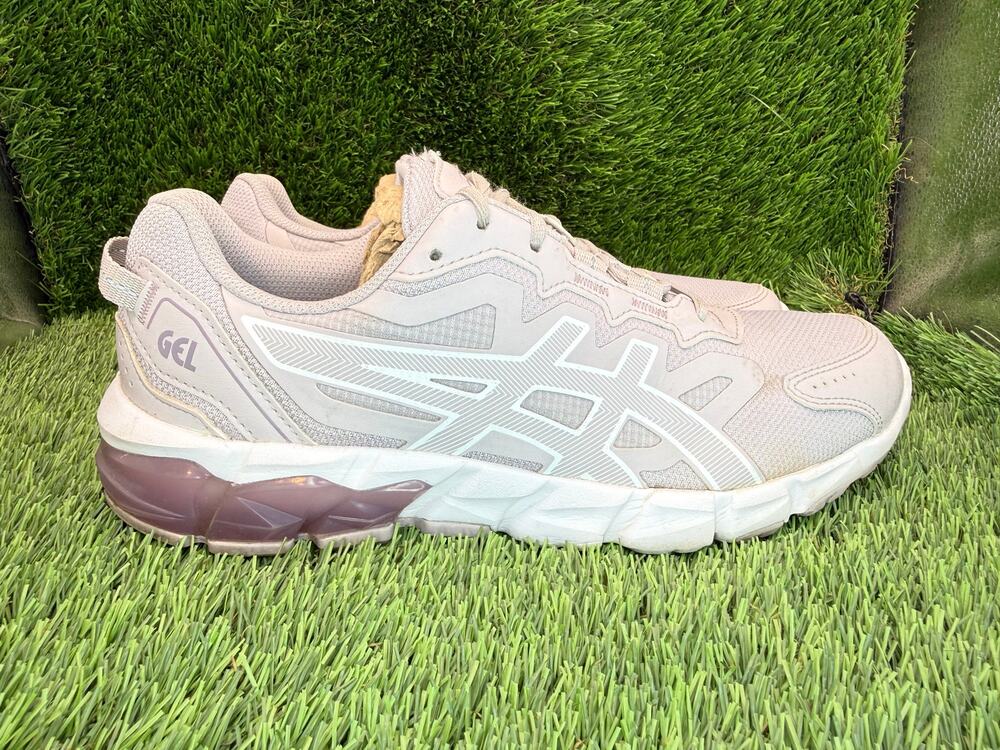 Asics Gel-Quantum 90 3 1202A040 Athletic Sneaker Women's 8.5 Gray Mesh Running - Picture 1 of 12